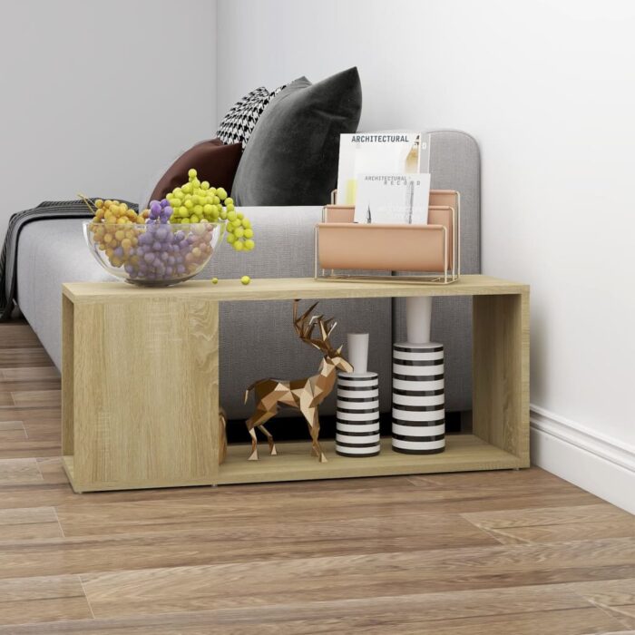 VXL8720286650660_m_en_hd_1.jpg Meuble TV Chêne sonoma 80x24x32 cm Bois d'ingénierie – Image 1