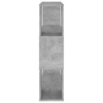 Bibliothèque/Séparateur de pièce Gris béton 80x24x94 cm – Image 4