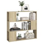 Bibliothèque/Séparateur de pièce Chêne sonoma 100x24x94 cm – Image 2