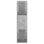 Bibliothèque/Séparateur de pièce Gris béton 100x24x94 cm – Image 4