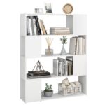 Bibliothèque/Séparateur de pièce Blanc 100x24x124 cm – Image 2