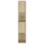 Bibliothèque/Séparateur de pièce Chêne sonoma 100x24x124 cm – Image 4