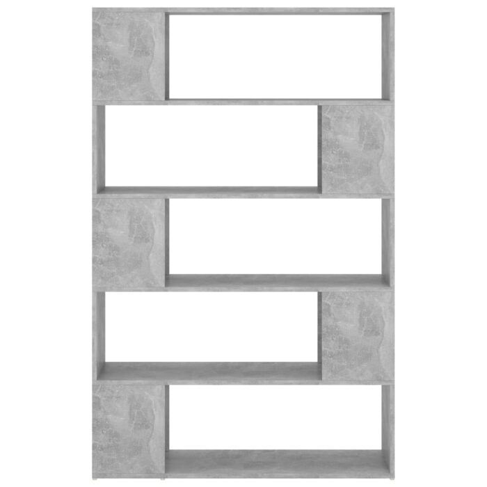 Bibliothèque de séparation Gris béton Bois d'ingénierie – Image 3