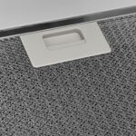 Hotte murale 90 cm Acier et verre trempé Blanc – Image 7