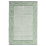 Tapis d'extérieur ARAKIL vert 160 x 230 cm PP