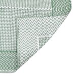 Tapis d'extérieur ARAKIL vert 160 x 230 cm PP – Image 2