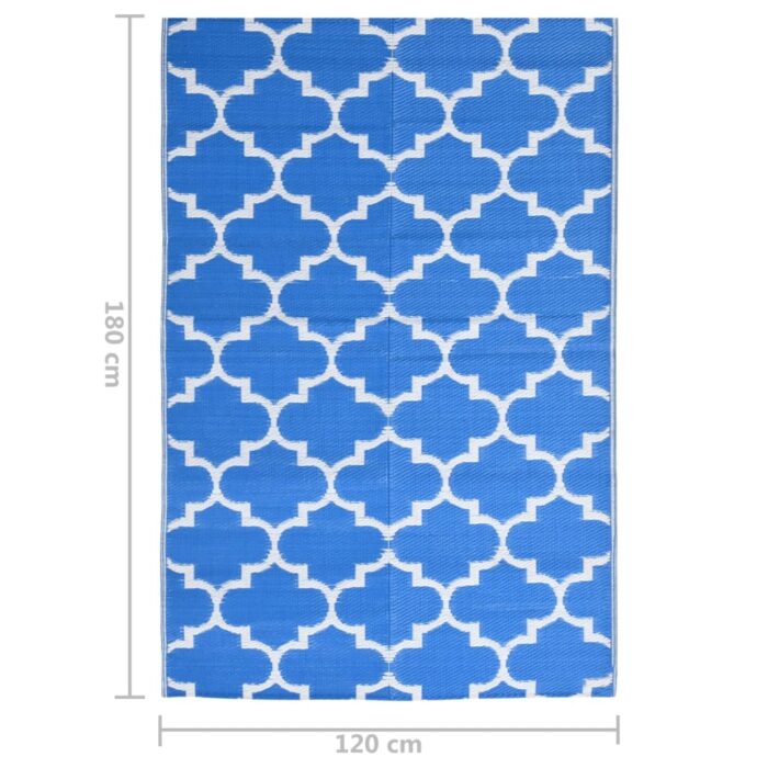 Tapis d'extérieur ARAKIL Noir 120x180 cm PP – Image 5