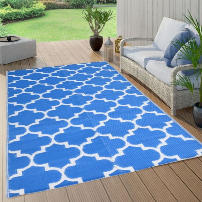 Tapis d'extérieur ARAKIL Noir 120x180 cm PP – Image 1
