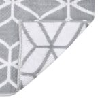 Tapis d'extérieur ARAKIL Gris 140x200 cm PP – Image 2