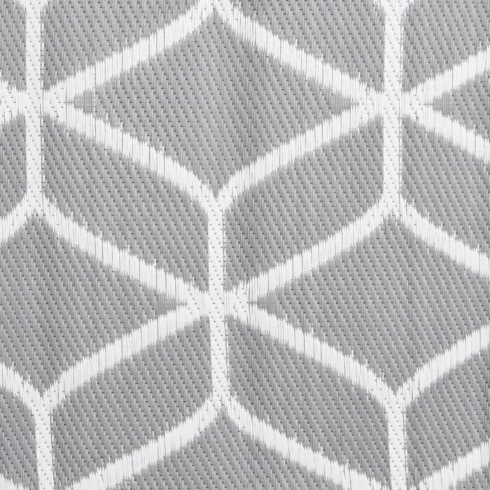 Tapis d'extérieur ARAKIL Gris 140x200 cm PP – Image 4