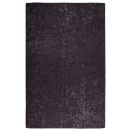 Tapis lavable antidérapant 80x150 cm Anthracite