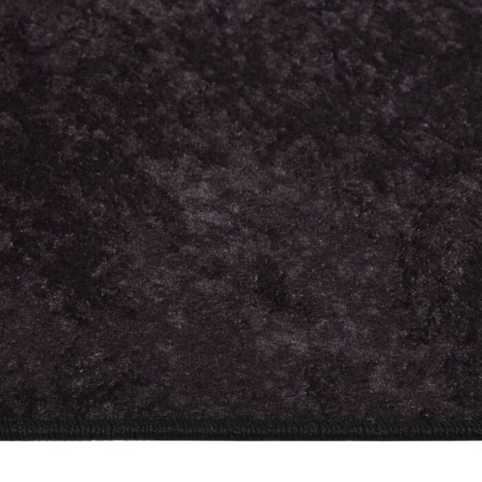 Tapis lavable antidérapant 80x150 cm Anthracite – Image 5