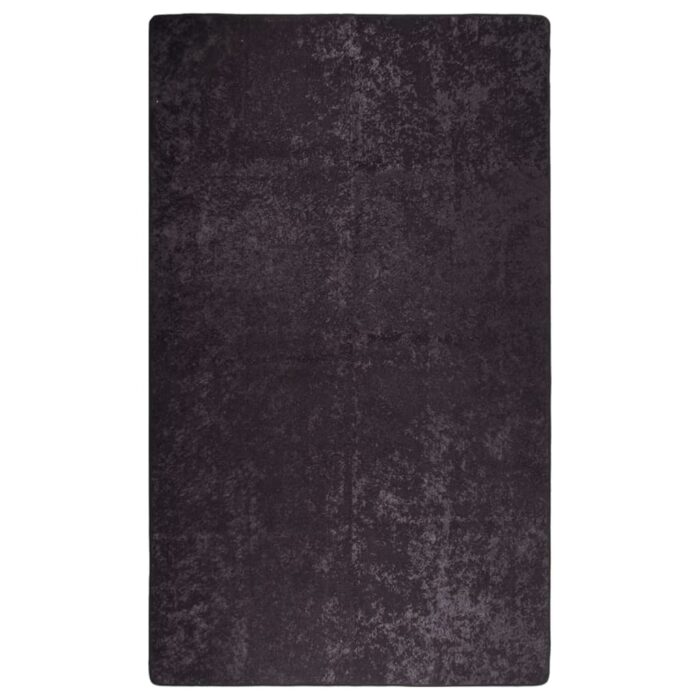 Tapis lavable antidérapant 120x180 cm Anthracite – Image 1