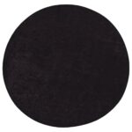 Tapis lavable antidérapant φ120 cm Anthracite