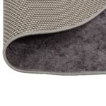 Tapis lavable antidérapant φ120 cm gris – Image 2