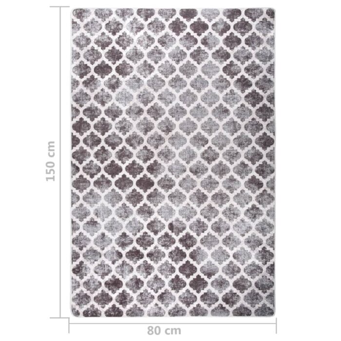 Tapis lavable antidérapant 80x150 cm Multicolore – Image 4
