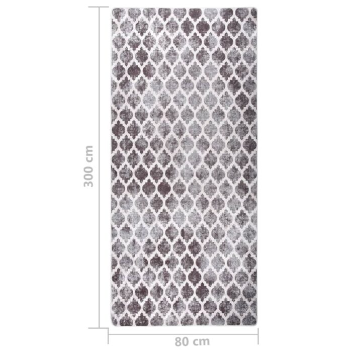 Tapis lavable antidérapant 80x300 cm Multicolore – Image 4