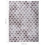 Tapis lavable antidérapant 120x180 cm multicolore – Image 4
