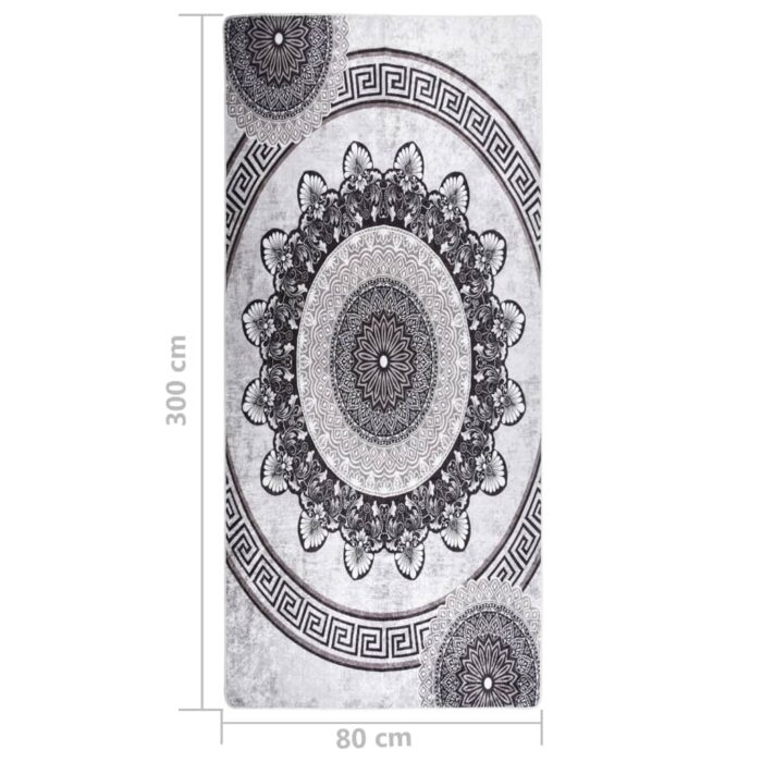 Tapis lavable antidérapant 80x300 cm Multicolore – Image 4