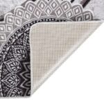 Tapis lavable antidérapant 190x300 cm multicolore – Image 3