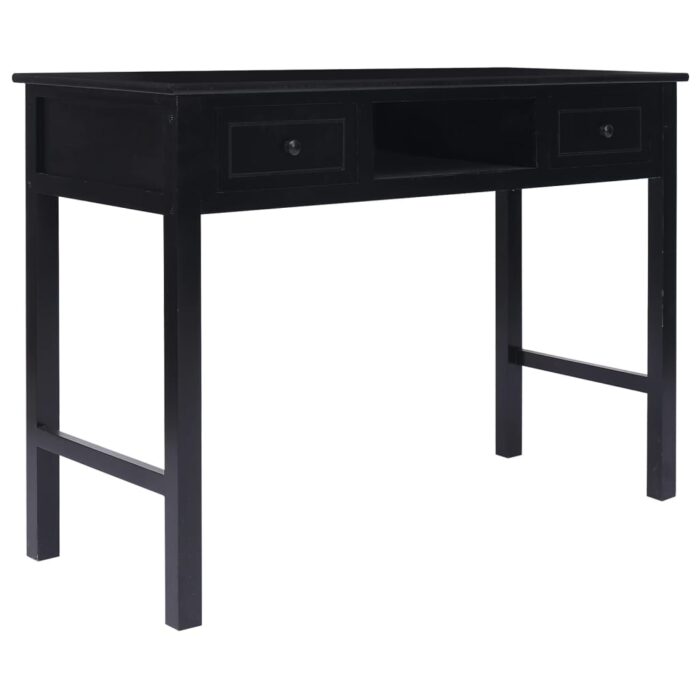 VXL8720286654729_a_en_hd_1.jpg Buffet Noir 108x45x76 cm Bois de Paulownia massif – Image 1