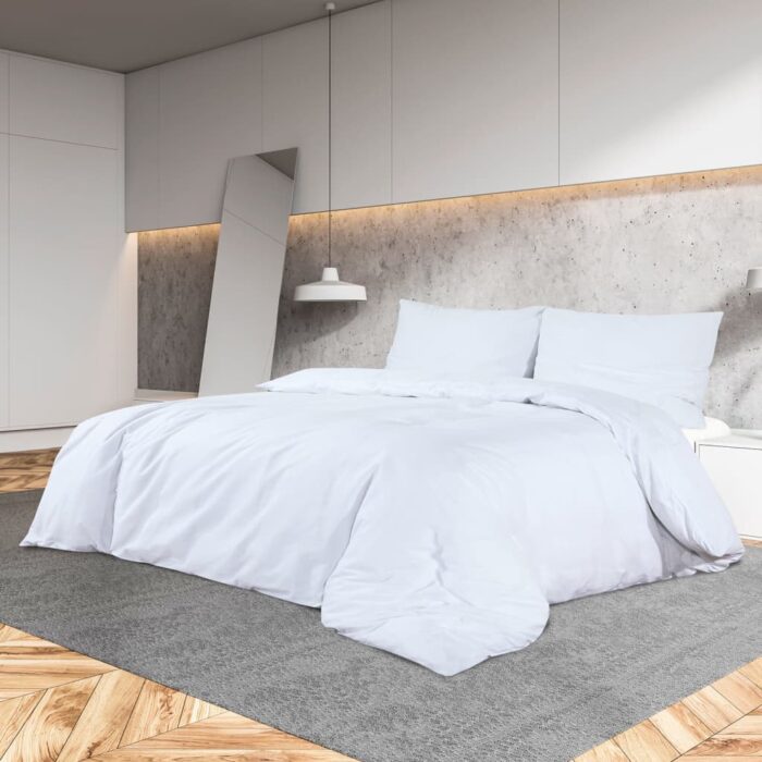 VXL8720286656457_m_en_hd_1.jpg Ensemble de housse de couette Blanc 200x200 cm Microfibre – Image 1