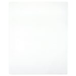Draps-housses Jersey 2 pcs Blanc 140x200 cm Coton