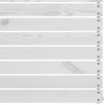 Canapés centraux de jardin 4 pcs Blanc Bois de pin massif – Image 4