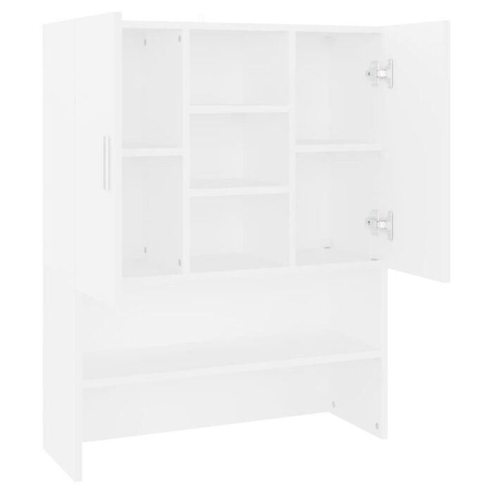 Meuble pour machine à laver Blanc – Image 10