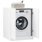 Meuble pour machine à laver Blanc – Image 6