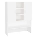 Meuble pour machine à laver Blanc – Image 8