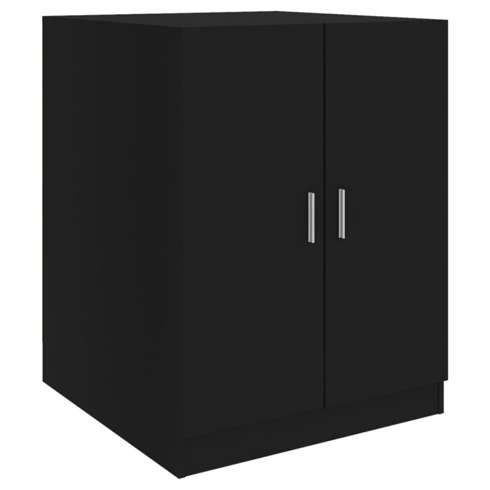 Meuble pour machine à laver Noir – Image 11