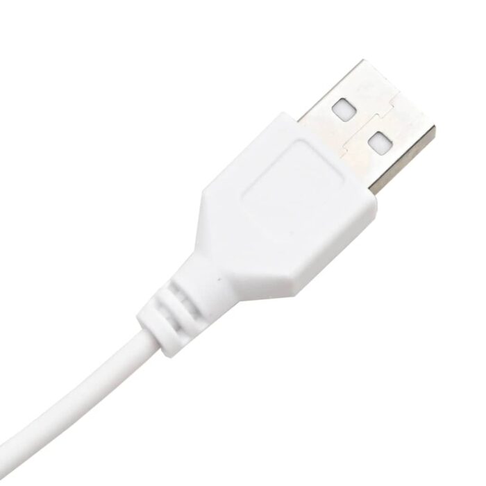 Coiffeuse à LED avec 2 armoires Blanc Bois d'ingénierie – Image 12