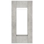 Armoires de couloir 2 pcs gris béton bois d'ingénierie – Image 4