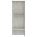 Armoires de couloir 2 pcs gris béton bois d'ingénierie – Image 8
