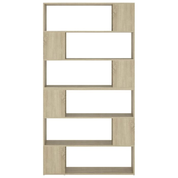 Bibliothèque/Séparateur de pièce Chêne Sonoma 100x24x188 cm – Image 3