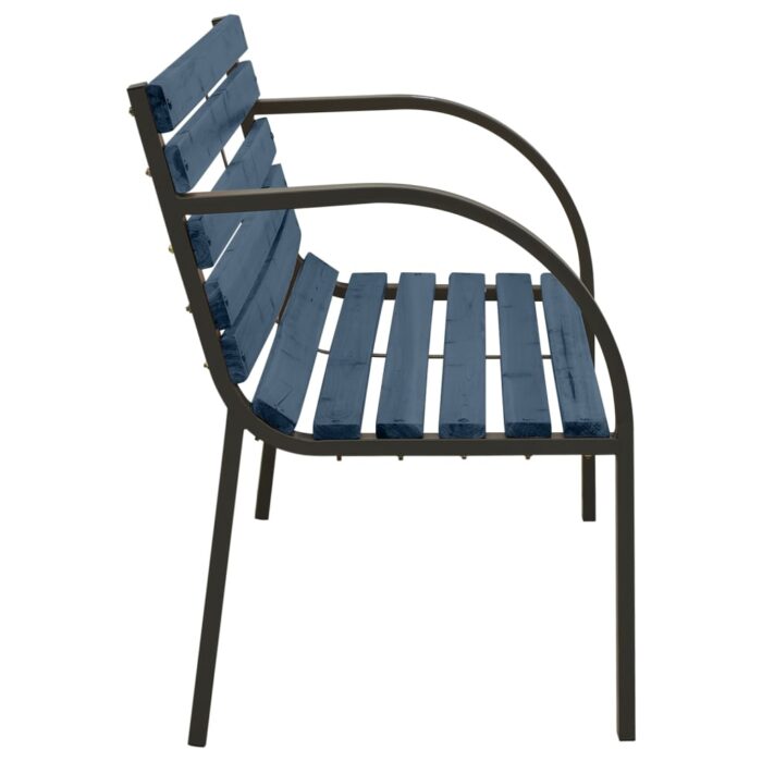 Banc de jardin pour enfants 81 cm bois de pin chinois gris – Image 2