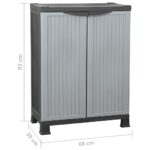 Armoire en plastique 68x39x92 cm – Image 7