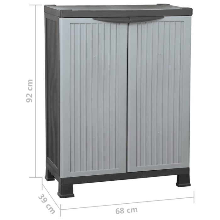 Armoire en plastique 68x39x92 cm – Image 7