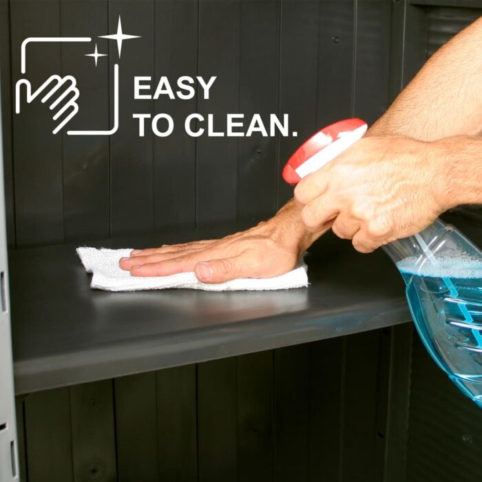 Armoire en plastique 68x39x171,5 cm – Image 2