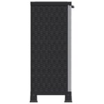 Armoire en plastique 68x39x92 cm Design de rotin – Image 5