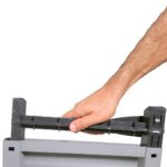 Armoire en plastique 68x39x171,5 cm Design de rotin – Image 3