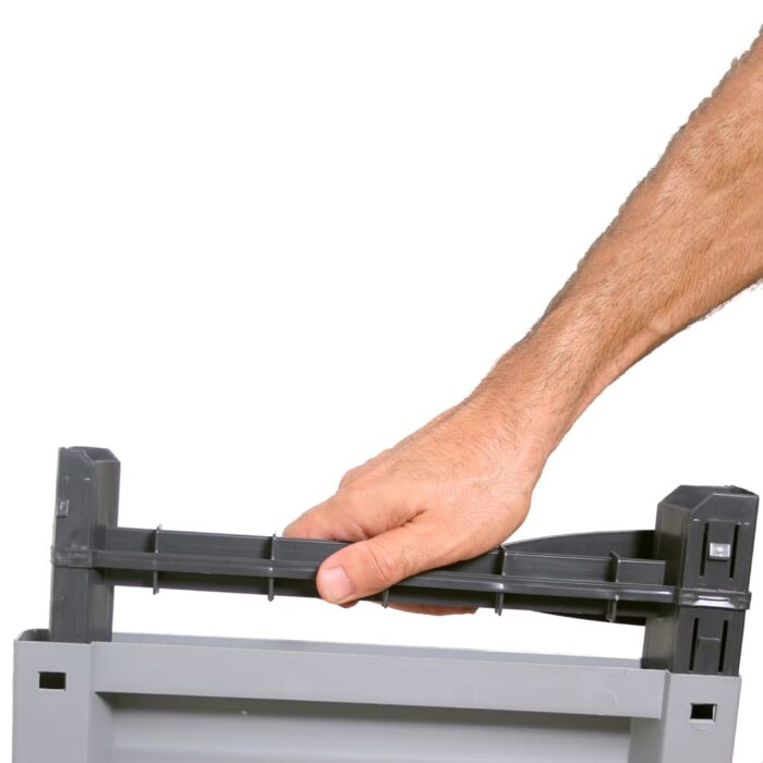 Armoire en plastique 68x39x171,5 cm Design de rotin – Image 3