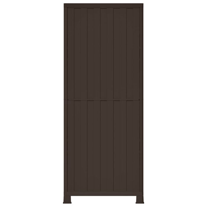 Armoire en plastique 68x39x171,5 cm Design de rotin – Image 6