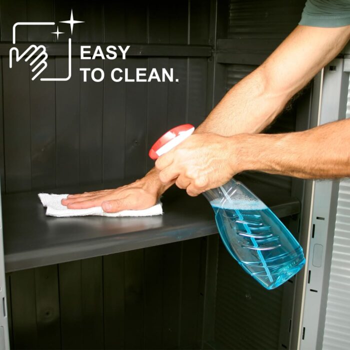 Armoire en plastique 68x39x171,5 cm – Image 2