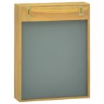 Armoire à miroir 30x10x40 cm Bois de teck solide – Image 3