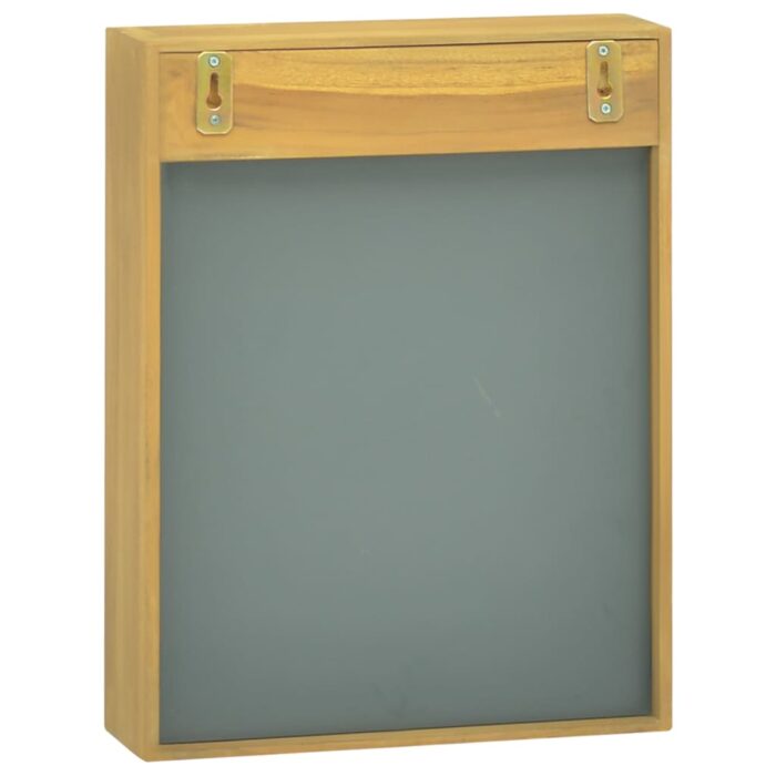 Armoire à miroir 30x10x40 cm Bois de teck solide – Image 3