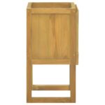 Armoire de salle de bain 41x40x75 cm bois de teck solide – Image 3
