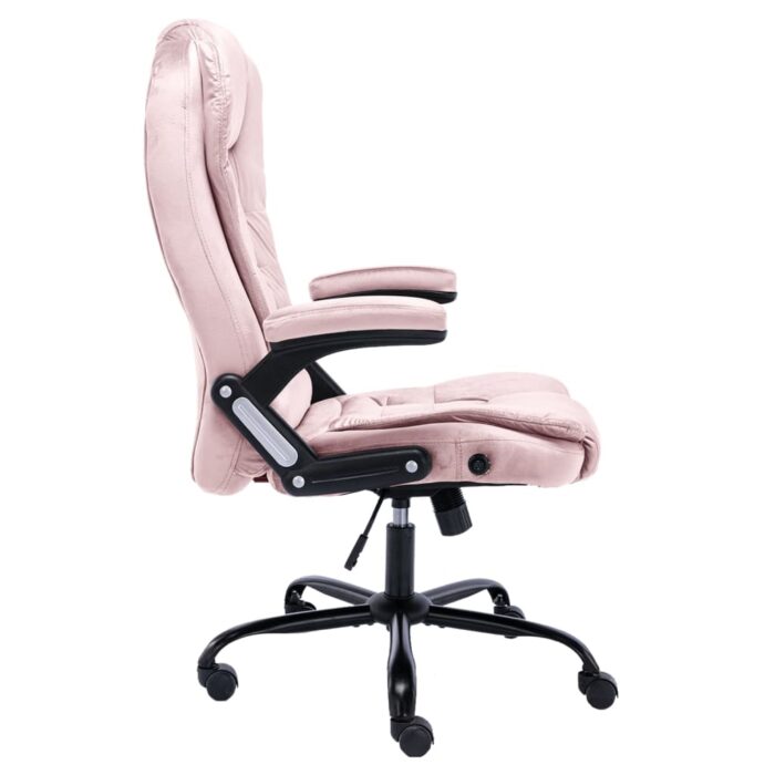 Chaise de bureau Rose Velours – Image 2