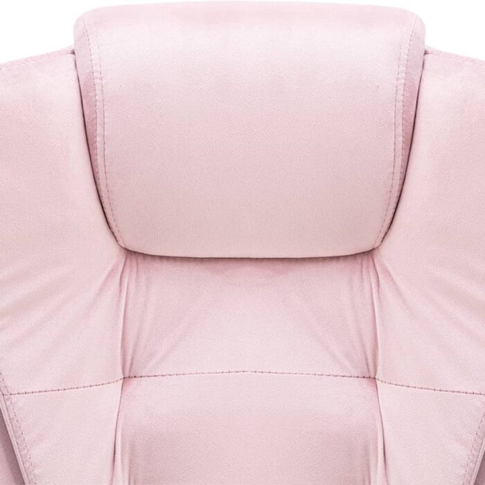 Chaise de bureau Rose Velours – Image 5